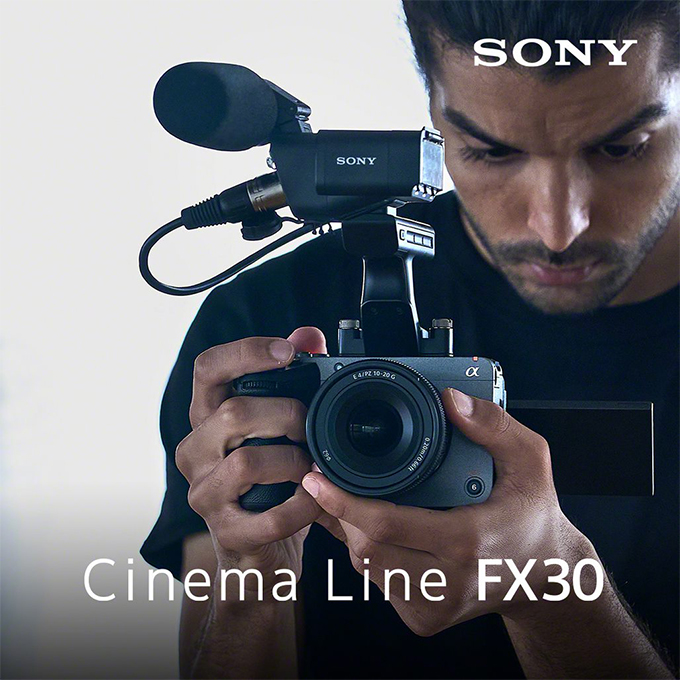 Sony FX30, la nouvelle caméra Super 35 4K ultra-innovante