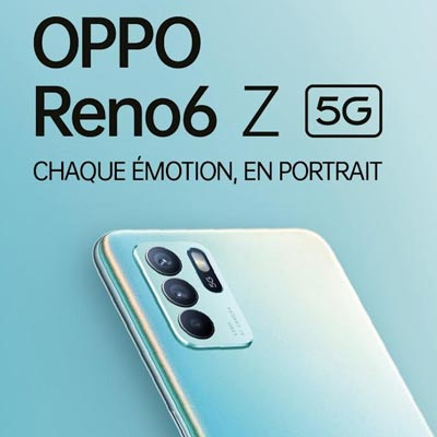 OPPO l'arrivée du nouveau Reno6 Z 5G au Maroc