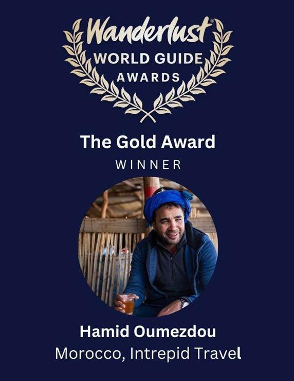 Hamid Oumezdou meilleur guide au monde