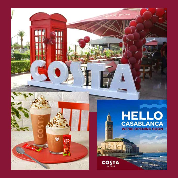 Costa Coffee a choisi le Maroc pour son expansion internationale