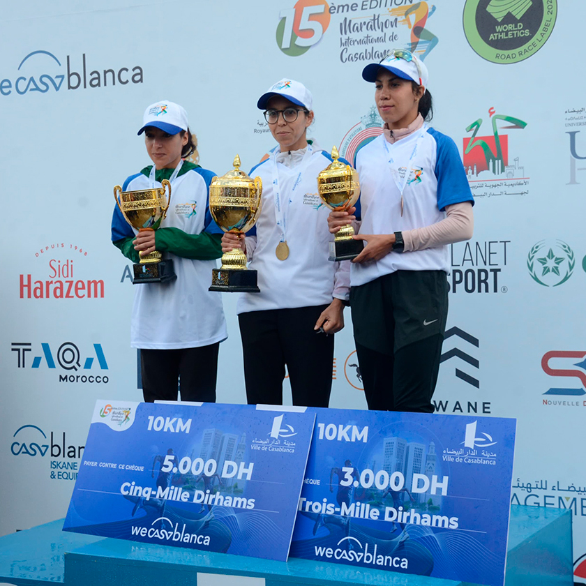 Marathon International de Casablanca 2024 : Une Édition Marquée par des Pluies et des Performances de Haut Vol