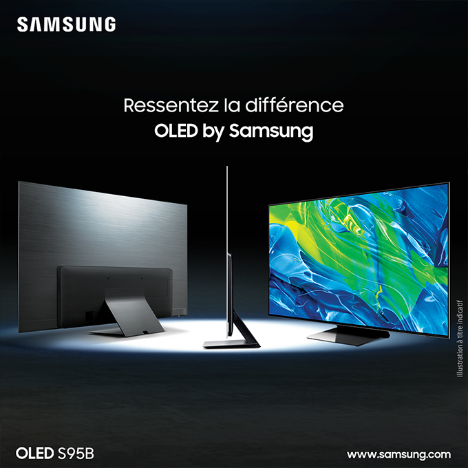 Le nouveau téléviseur OLED de Samsung désormais disponible