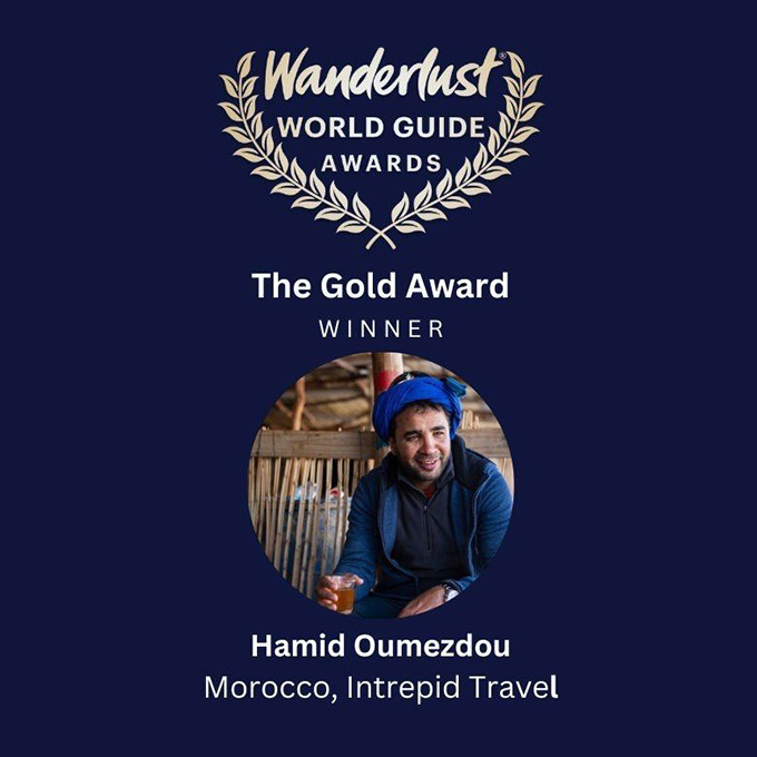 Hamid Oumezdou, un guide Marocain élu meilleur guide au monde