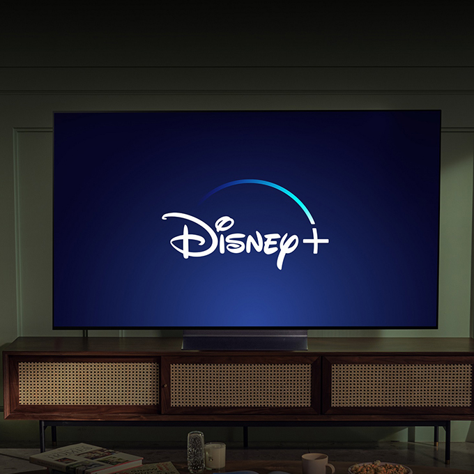 Disney+ disponible sur les téléviseurs LG compatibles