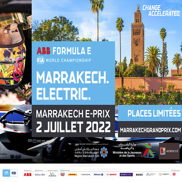 Ouverture de la billetterie pour l'E-Prix de Marrakech 2022