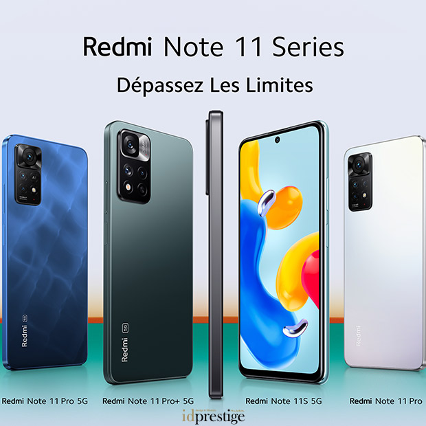 Xiaomi lance 3 membres de la Série Redmi Note 11 au Maroc