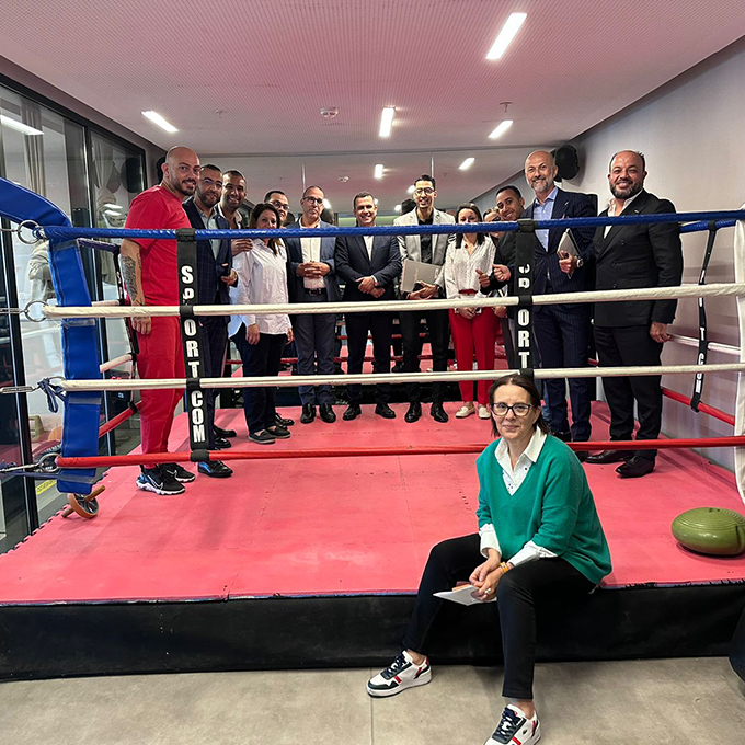 Une première au Maroc, un ring de boxe au cœur du Radisson Blu Hotel