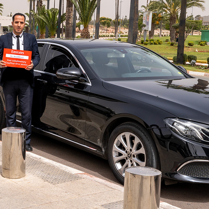Emirates lance au Maroc son service de transfert en voiture avec chauffeur