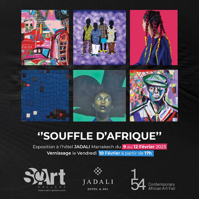 Souffle d'Afrique, Exposition à Hôtel Jadali & Spa Marrakech